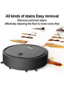 2-In-1 Robot Vacuum Cleaner, App/Voice Control, 4000Pa Max Suction, Sweeping & Mopping, Automatic Charging, Suitable For Pet Hair And Low-Pile Carpets - Multicolor - View 9