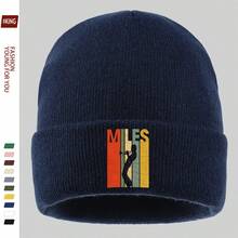 1pc 1pcs 1pc French Horn Player Print Hat - Warm Windproof Winter Suitable For Performances, Skiing, Outdoor Activities - Ideal Gift For Musicians, Teens & Adults (Birthday/Christmas) - Navy Blue - View 22
