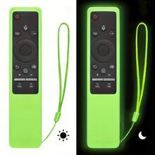 1pc Smart TV Remote Control Box Silicone, BN59-01241A, BN59-01242A, Bn59 - 01260a, BN59-01266A, BN59-01259B BN59-01259E, Remote Control Box Protective Cover, Lightweight And Child-Friendly Non-Slip, Shockproof, With Protective Cover. Glowing In The Dark, - Multicolor - View 11