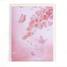 3D Pop-Up Butterfly Birthday Cake Card With Sakura Butterfly, Comes With Pearl Envelope - Butterfly Birthday Card - View 4