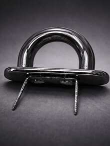 Suporte Garra Porta Alça Bolsa Corrente Chaveiro - grafite - Visão 6