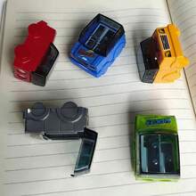 卡通汽车造型削笔器，学生学习用品翻盖式削笔器 - 套裝 - 查看 9