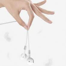 Auriculares internos graves profundos con cable - Blanco - Ver 8