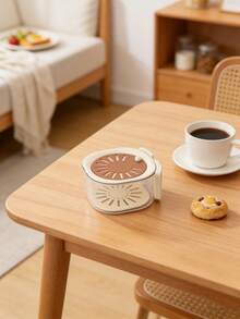 1个带盖可折叠果蔬篮，二合一滤网沥水篮，加厚塑料材质，多功能折叠篮，带提手，适用于厨房，清洗果蔬 - 多功能瀝水籃 - 查看 7