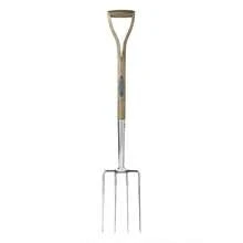 Spear & Jkson Digging Fork, Traditional Stainless Garden Tool - B - View 2