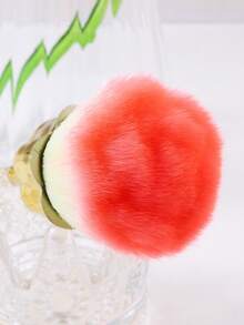 1/2支装专业玫瑰形指甲除尘刷，超柔软尼龙蓬松刷毛指甲清洁工具，多功能玫瑰指甲刷，指甲配件工具除尘刷 - 彩色 - 查看 8