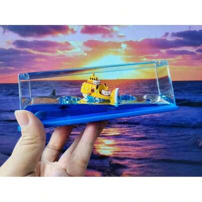 Cruise Ship Fluid Drift Bottle, Unsinkable Cruise Ship Drift Bottle Desktop Decor, Romantic Gift, Valentine's Day Gift, Holiday Gift