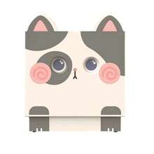 This Cute Cat-Shaped Press-To-Change Expression Keychain Features A Creative Press Design. Gently Press To Switch Between Various Adorable Expressions, Making It Interactive And Fun. Exquisitely Small And Crafted With Fine, Smooth Material. - Multicolor - View 22