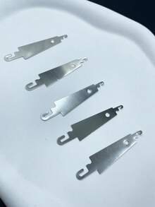 5pcs Cross Stitch Accessories Kit: 5cm Steel Needle Threader, Iron Hook Needle Threader, Double Hook Puller Tools - Double-ended Thread Puller - View 11