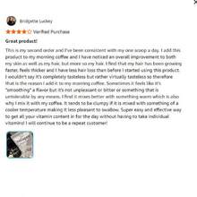 Multi Collagen Protein Powder, 1 Pounds – Type I,II,III,V,X With Biotin 10000mcg, Hyaluronic Acid, Vitamin C – Unflavored Collagen Peptides – Keto & Paleo Friendly, Easy Dissolve, Non-GMO - 1 Pack - 查看 8