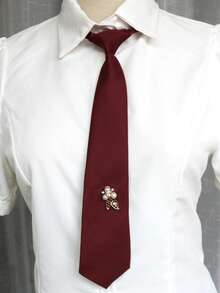 1pc Women's Studded Tie-Less Collar, Suitable For Casual, Street, Daily, Party, Gift - Multicolor - View 20