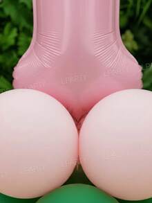12pcs/Set 32-Inch Light Pink Number 0-9 Balloons For Birthday Party Decoration, 10-Inch Light Green And Macaron Pink Latex Balloons, Mini Gold Crown Shaped Balloons, Suitable For Birthday, Baby Shower, Princess Theme Party Decorations - Pink Numbers - View 6