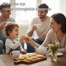 1个6孔心形硅胶蛋糕模具 - 适合情人节烘焙的厨房工具，粉色和白色可选 - 彩色 - 查看 9