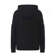 Chaqueta deportiva unisex Adidas, cortavientos, ropa a juego para parejas/hermanos, oversize - Negro - Ver 7