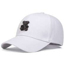 1 pièce Casquette de baseball femme motif panda, chapeau de mode de rue décontracté pour le printemps/automne, extérieur, voyage, vacances à la plage, fêtes - Multicolore - Voir 9