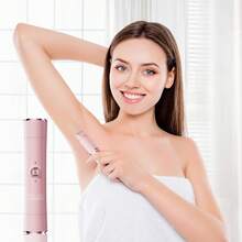 Electric Razors Shaver 2-IN-1 Women Electric Razor For Leg Arm Face Pubic Area, Cordless Bikini Trimmer Hair Removal For Women With Detachable Head, Painless,Wet & Dry ,Portable Battery-Operated Electric Shaver Epilator & Eyebrow Trimmer For Women - Miniature Facial Hair Removal Device For Face And Body Portable Hair Trimmer Electric Epilator Eyebrow Shaping Tool, Mini Facial Hair Remover, Face Shaver Christmas And New Year Gifts - 彩色 - 查看 4