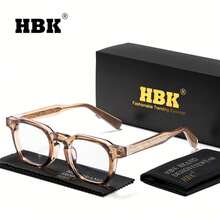 HBK Fashion Simple Glasses Frame TR90 Frame Special Pin Core Design Square Shape Casual Style Daily Decoration For Photo Props&Birthday Gifts Eyeglasses - K39944 - View 22