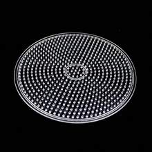 1pc Clear PE Fuse Bead Pegboards - 2.6/5mm Square & Circle Templates For DIY Crafts, Durable Plastic - A - View 7