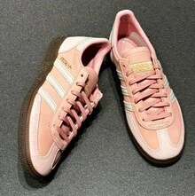 Adidas Giày thể thao cổ điển và thường ngày dành cho nam và nữ (Clover) - Hồng - Xem 5