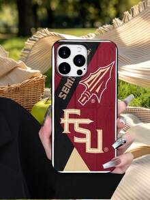 1pc FSU Seminoles Phone Case Stylish Design Printing  Fashion Phone Case Phone Case Compatible With IPhone12/12PR0/IPhone12PROMAX/IPhone13/14/IPhone13PROIPhone13PROMAX/IPhone14PRO/IPhone14PROMAX/IPhone14PLU - 彩色 - 查看 2