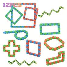 24 chiếc vòng cổ mini làm quà tặng dự tiệc, đồ chơi đường đua kỳ quặc đa năng, quà tặng Giáng sinh, Halloween, Phục sinh, giải thưởng lớp học, đồ trang trí ngày lễ, đồ dùng tiệc sinh nhật (màu ngẫu nhiên) - Nhiều màu - Xem 7