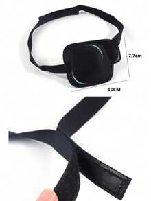 1 chiếc mặt nạ che mắt một mắt màu đen, thiết kế 3D ôm sát không gây áp lực, phù hợp với đường viền mắt, độ co giãn có thể điều chỉnh, phù hợp cho người lớn, có thể giặt, dùng được cho người bị nhược thị, đeo thoải mái, dây đeo đàn hồi, thiết kế tối giản. - Nhiều màu - Xem 9