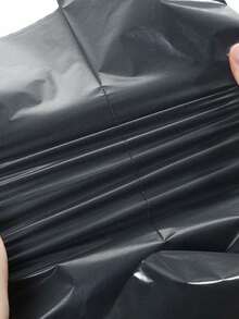 12pcs Extra Large Black Self-Sealing Courier Bags, Waterproof Logistics Transport Packing Bags, Thick Colorful Courier Bags For Delivery, Suitable For Clothing, Stationery, Party Gifts, Multipurpose Packaging, Valentine's Day, Mother's Day, Back To School - Black - View 3