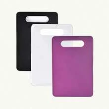 3pcs/1pc Plastic Cutting Boards For Kitchen, Non-Slip, Cutting Board Set For Meat, Vegetables, Fruit - Easy Grip Handle - Multi-Purpose Use, Indoor & Outdoor - Multicolor - View 13
