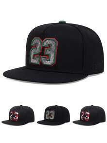 1pc Fashion Baseball Cap With "Thuglife" Embroidery, Adjustable Snapback Hip Hop Hat For Adults Outdoor Casual Sun Protection - Shape - View 13