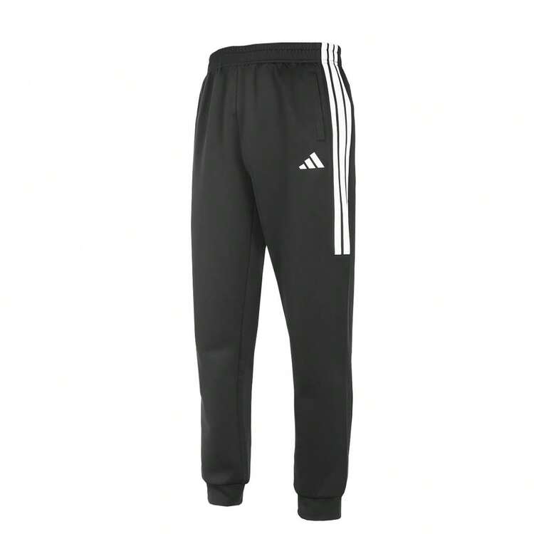 Quần ống côn cho trẻ em Adidas, quần thể thao dệt kim, thiết kế ống lửng, thoải mái cho việc đi học. - màu đen - Xem 13