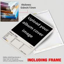 一套音乐专辑海报，现代专辑封面墙饰，极简主义艺术印刷品，房间装饰，可定制海报，可定制墙饰，可定制照片，可定制物品，可装裱 - 彩色 - 查看 6