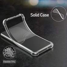 1pc Transparent Airbag Shockproof Phone Case, Compatible With C67 4G, C63, C51, C25, 11, Y76, Y50, Y35, Y01 And More Phone Models, Phone Protective Cover, Phone Protective Shell, Phone Outer Case, Shockproof Phone Case - Clear - View 4