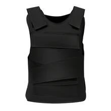 SHIOUCY Black Outdoors Protective Vest, Adjustable Security Training Protective Vest, Adjustable Vest For Training Activity - Black - View 7
