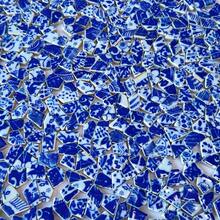 Partikel Mosaik Bermotif Biru Putih Halus Berlapis Glasir, Dibakar pada Suhu Tinggi, Ukuran 100g/200g, Bahan Dekorasi DIY Gaya Klasik, Cocok untuk Kerajinan Tangan, Tangga, Dinding, Perapian, Lukisan Bertatahkan, dan Proyek Dekorasi Lainnya - Porselen kecil berwarna biru dan putih - View 9