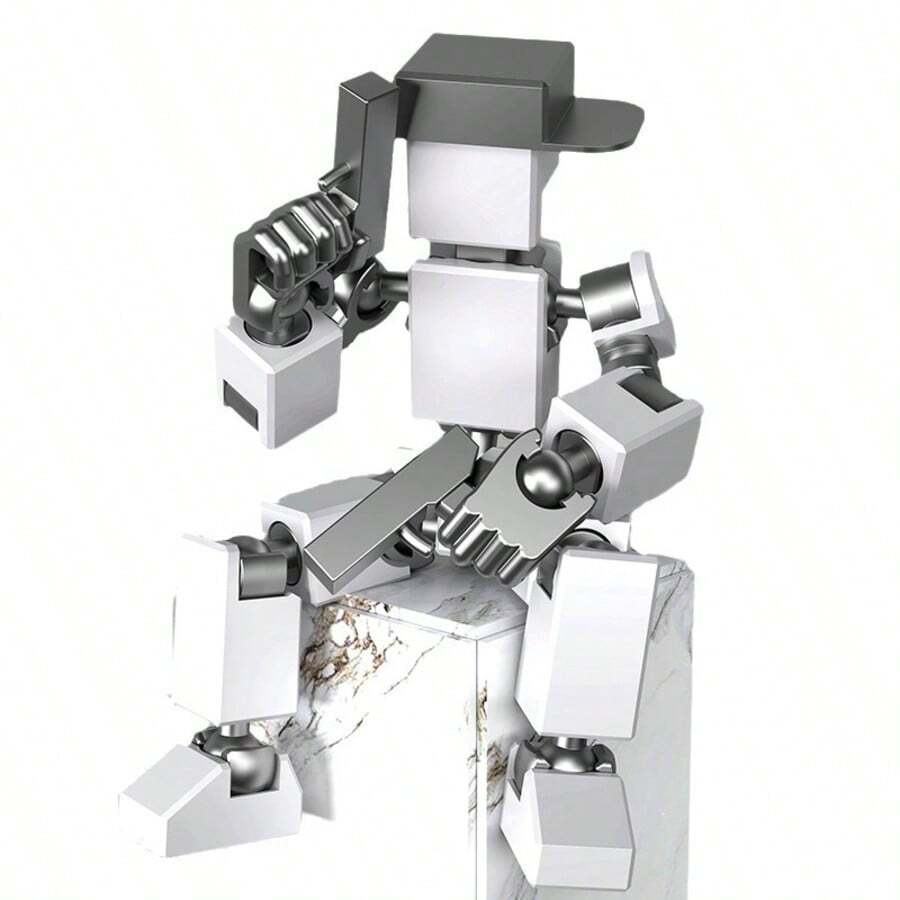 2026 New 1 Set 5th Generation Multi-Jointed Transformable Action Figure, New Assembled DIY Stress Relief Toy, Multi-Jointed Transformable Stress Relief Gadget, Creative Collectible Gift - Holiday Gift, Creative Surprise, Perfect Present