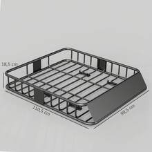 HOMCOM Portaequipajes de bicicleta - Negro - Ver 4