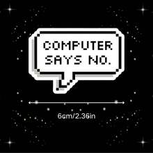 Autocollant imprimé léopard noir "Computer Says No", convient pour ordinateur portable, bouteille, camion, téléphone, , van, SUV, carrosserie de voiture, fenêtre, mur, tasse, bateau de pêche, planche à roulettes, autocollant, accessoires automobiles, fournitures de scrapbooking - vinyle - Voir 5
