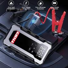 12V Portable Car Jump Starter & Built-In LED Light - Heavy-Duty Self-Starting Power Supply For RV,,, Motorcycle - Emergency Booster (Compatible With 12V Vehicles) (Without An Air Pump) - Car Jump Starter A2 - View 5