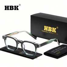 HBK Fashion Simple Glasses Frame TR90 Frame Special Pin Core Design Square Shape Casual Style Daily Decoration For Photo Props&Birthday Gifts Eyeglasses - K39944 - View 16