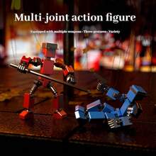 2026 New 1 Set 5th Generation Multi-Jointed Transformable Action Figure, New Assembled DIY Stress Relief Toy, Multi-Jointed Transformable Stress Relief Gadget, Creative Collectible Gift - Holiday Gift, Creative Surprise, Perfect Present - Multicolor - View 4