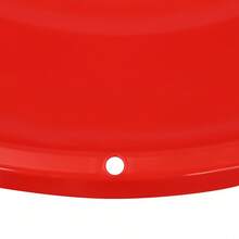 SENDERPICK 1PCS Downhill Snow Scooter Snow Sled Round Snow Sled - Red - View 6