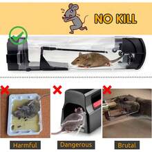 Trampas Para Ratas Ratones Efectivas Automática 2pcs - transparente - Ver 4