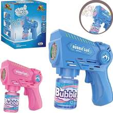 Bazuka Bubble Launcher 50ml Colorful Blue Pink Children's Bubble Toy - 迷你藍色儲液罐 - 查看 2