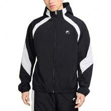 男士 AS M NIKE AIR WVN JKT 夹克，梭织连帽外套 HJ0635-010 - 黑色 - 查看 1