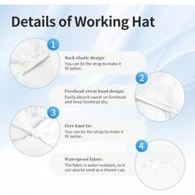 St. Day Shamrock Working Cap With Sweatband, Irish Green Clover Print Scrub Caps For Women Men, Suitable For Work, Fashionable Wear, And Hair Protection.The Perfect Gift Choice For Valentine's Day, Birthdays, Anniversaries, Or For Your Boyfriend, Girlfriend, Family, Or Best Friend. - 漫遊野生動物 - 查看 4