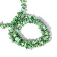1 pieza Hebra de cuentas de piedra de concha de colores de 8X5mm, cuentas sueltas de estilo hawaiano de playa de verano para pulsera, collar, accesorios de llavero DIY hechos a mano - Conchas y grava - Ver 13