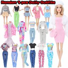 12pcs Pakaian Boneka Acak, 2 Gaun Putri, 3 Rok Pendek, 2 Baju Renang, 2 Celana Pendek, 3 Pakaian Sehari-hari, Set Hadiah untuk Boneka 11,5 Inci (Tidak Termasuk Boneka dan Aksesoris) - MultiWarna - View 4