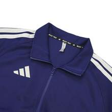 Áo khoác Adidas Classic 3-Stripes, áo khoác gió thể thao phong cách retro, trang phục thể thao đường phố cổ điển dành cho nam giới. - Màu xanh lam - Xem 3