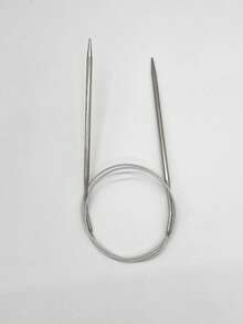 Kim đan bằng thép không gỉ 80cm - Kim đan tròn - 2mm-6mm [Chiều dài] - Bền và trơn tru, dùng để đan áo len và các sản phẩm thủ công khác. - Kim đan tròn bằng thép không gỉ - Xem 11