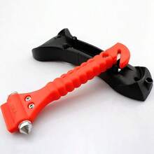 4PCS Emergency Car Safety Escape Hammer SeatBelt Cutter Tool Window Glass Breaker - A - View 3